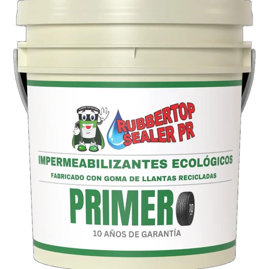 Balde de RubberTop Primer para sellado de techos en Puerto Rico